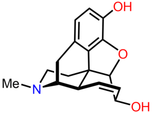 Morphine chemical structure in 3D.png